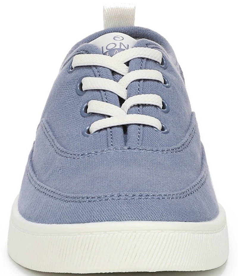 Vionic Cyan Canvas Platform Sneakers
