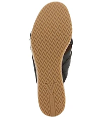 Vionic Dawn Leather Wedge Sandals