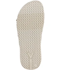 Vionic Elara Canvas Knotted Detail Slide Sandals