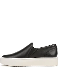 Vionic Ellen Leather Slip On Platform Sneakers
