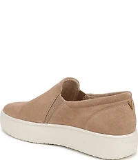 Vionic Ellen Suede Slip On Platform Sneakers