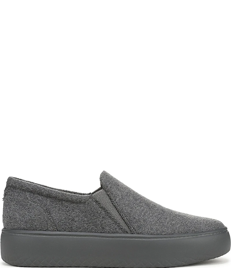 Vionic Ellen Wool Slip On Platform Sneakers