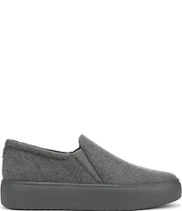 Vionic Ellen Wool Slip On Platform Sneakers