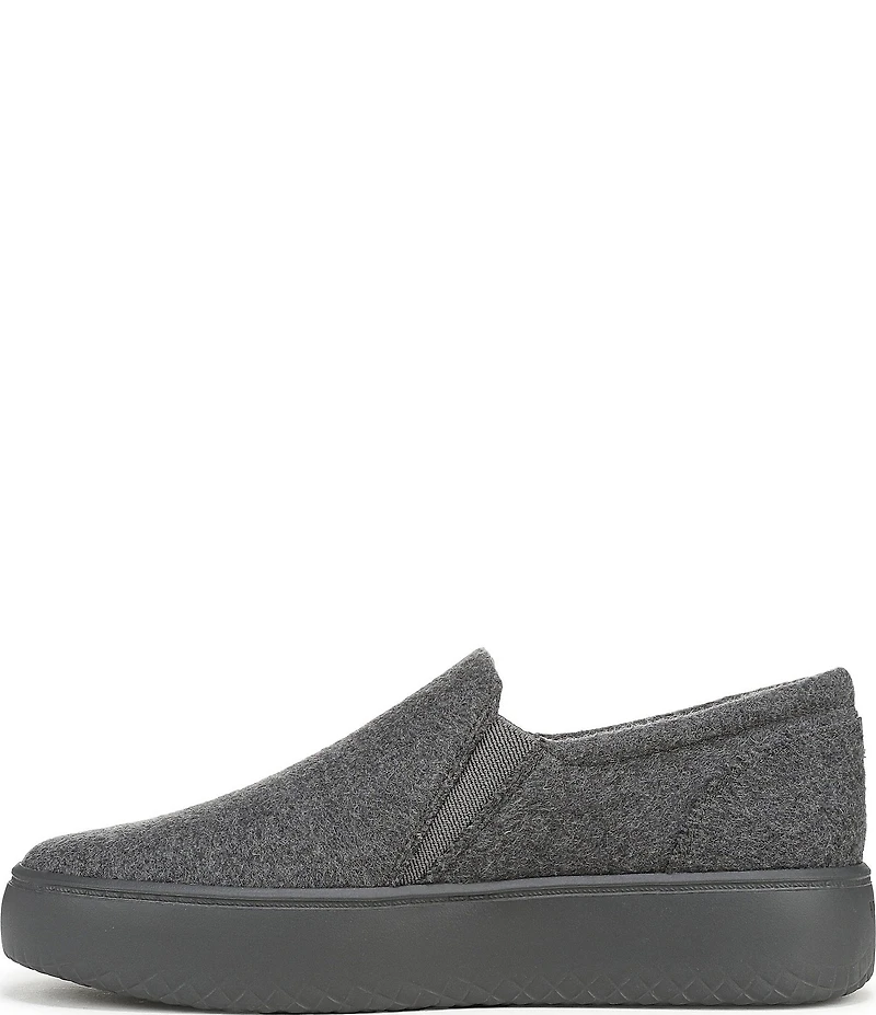 Vionic Ellen Wool Slip On Platform Sneakers