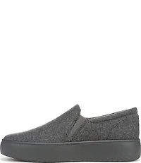 Vionic Ellen Wool Slip On Platform Sneakers