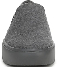Vionic Ellen Wool Slip On Platform Sneakers