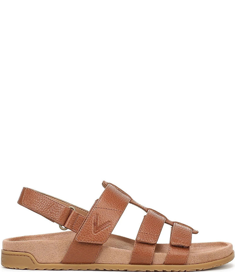 Vionic Eureka Leather Slingback Sandals