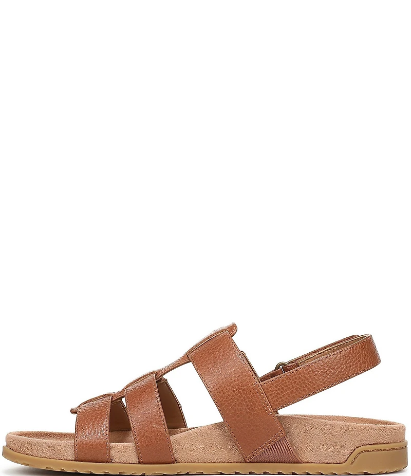 Vionic Eureka Leather Slingback Sandals