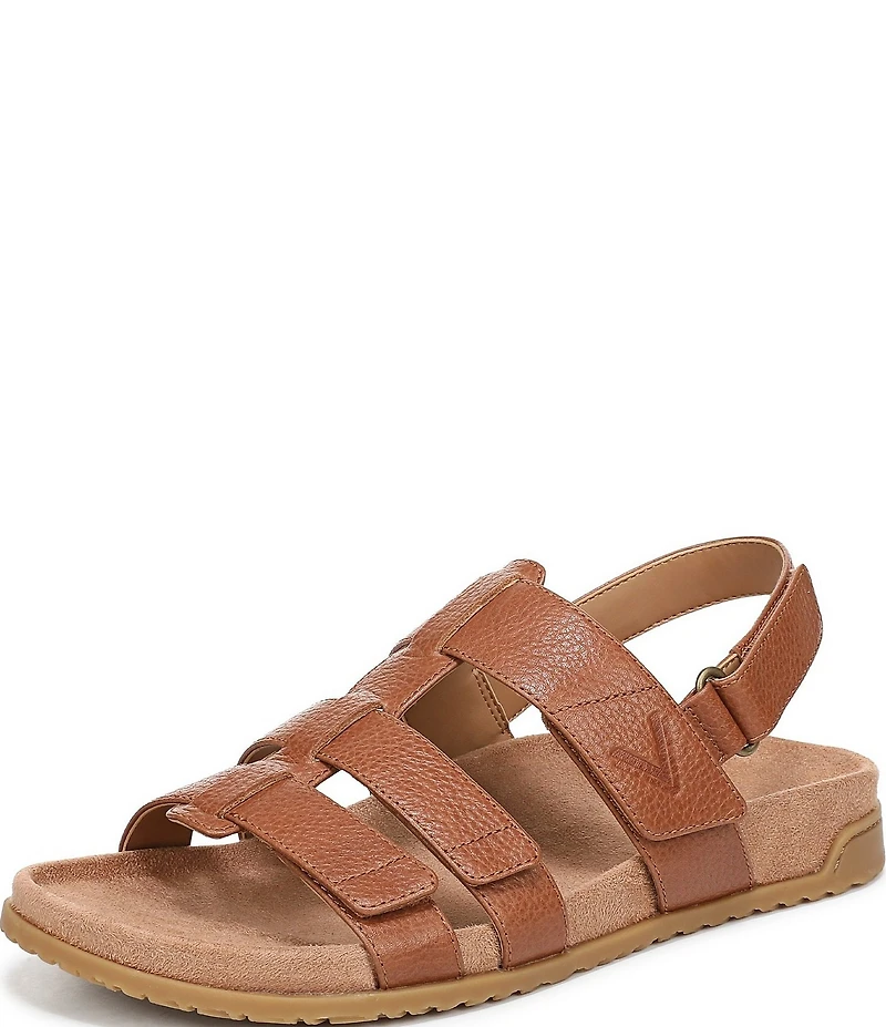 Vionic Eureka Leather Slingback Sandals