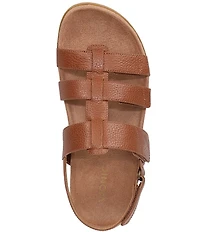 Vionic Eureka Leather Slingback Sandals