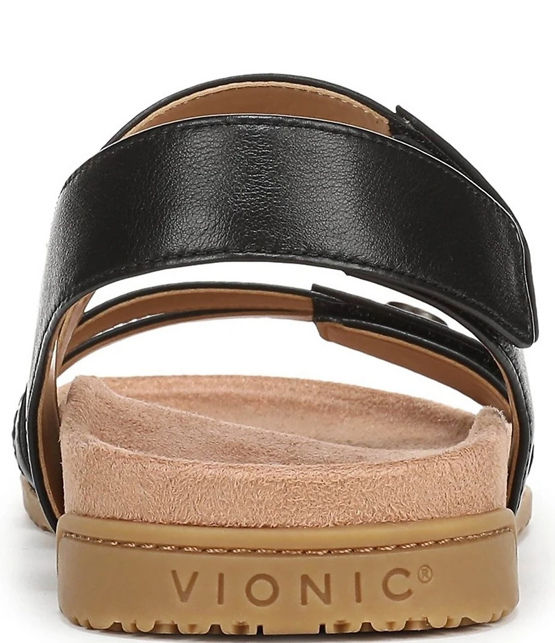 Vionic Essie Leather Slingback Sandals