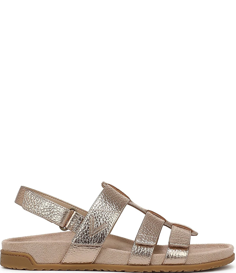 Vionic Eureka Leather Slingback Sandals
