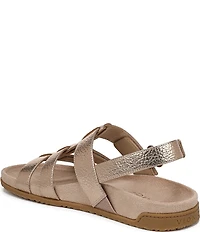Vionic Eureka Leather Slingback Sandals