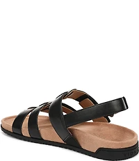 Vionic Eureka Leather Slingback Sandals