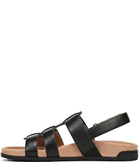 Vionic Eureka Leather Slingback Sandals