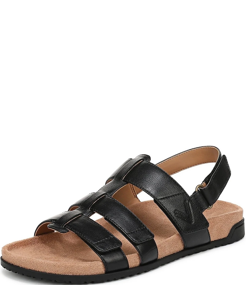Vionic Eureka Leather Slingback Sandals