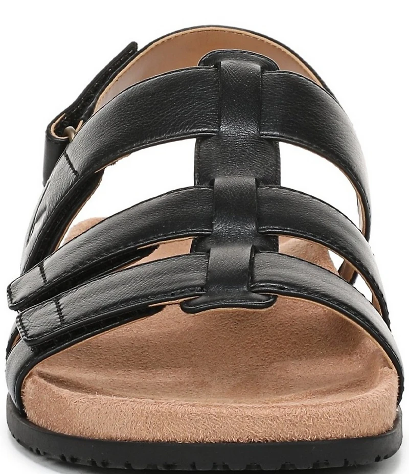 Vionic Eureka Leather Slingback Sandals