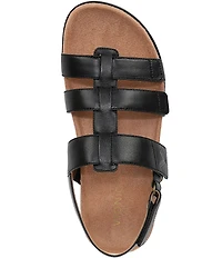 Vionic Eureka Leather Slingback Sandals