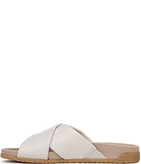 Vionic Etna Leather Slide Sandals