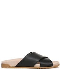 Vionic Etna Leather Slide Sandals