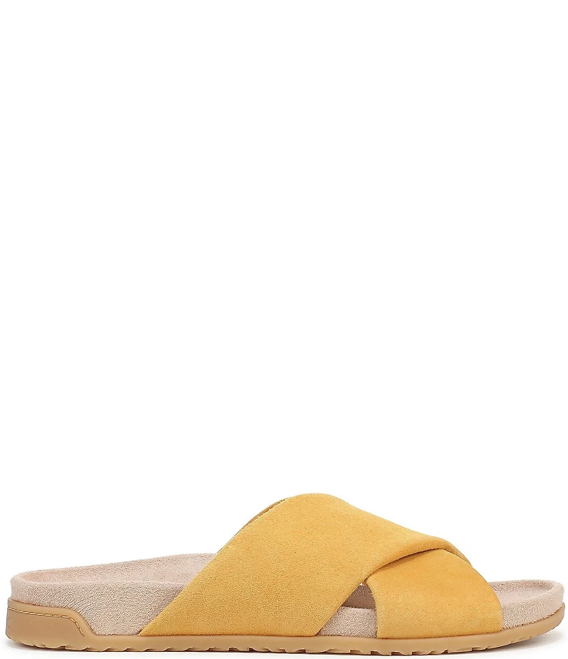 Vionic Etna Suede Slide Sandals