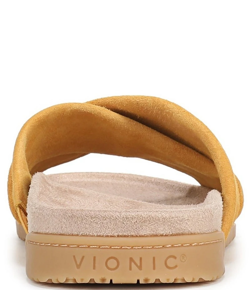 Vionic Etna Suede Slide Sandals