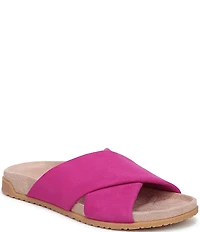 Vionic Etna Suede Slide Sandals