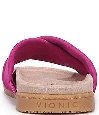 Vionic Etna Suede Slide Sandals
