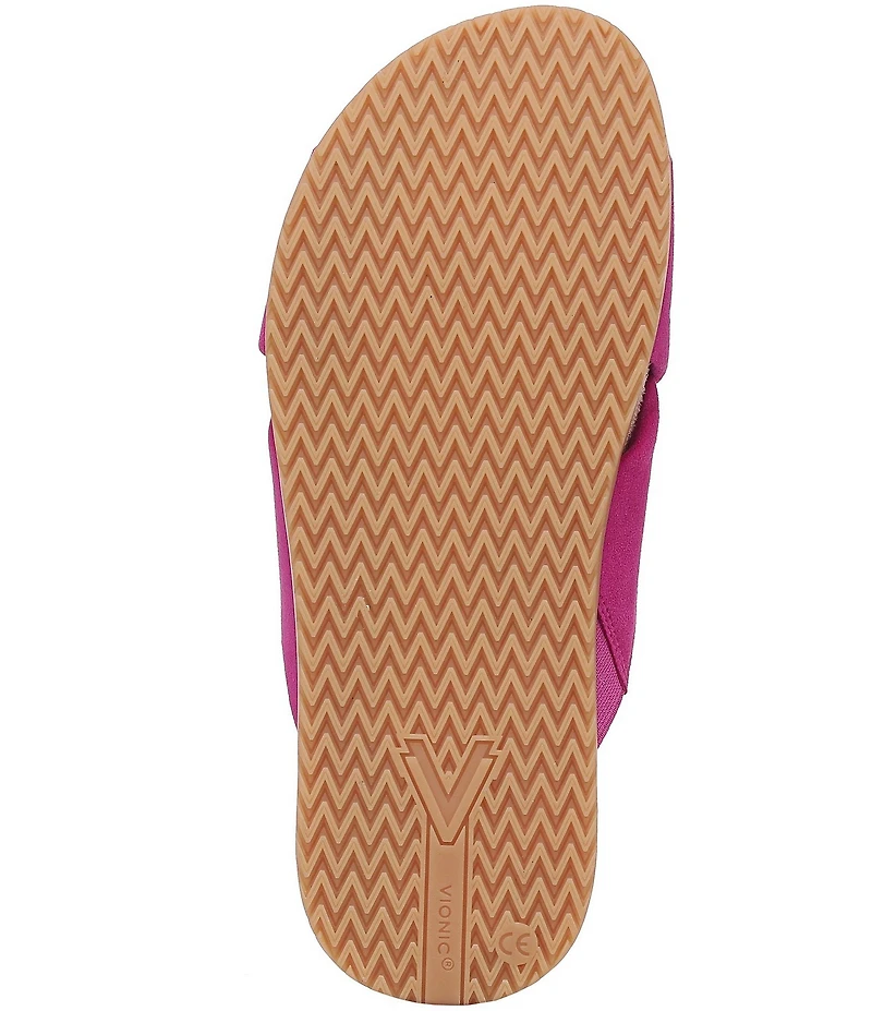 Vionic Etna Suede Slide Sandals