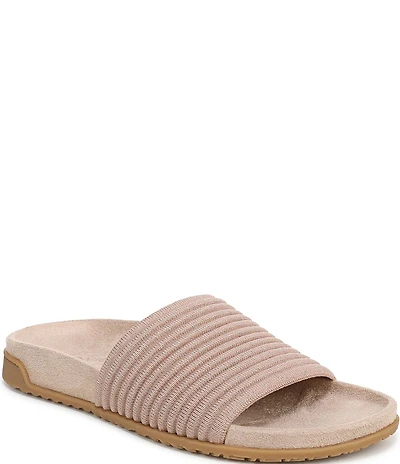 Vionic Evie Compression Knit Slide Sandals