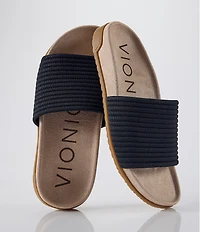 Vionic Evie Compression Knit Slide Sandals
