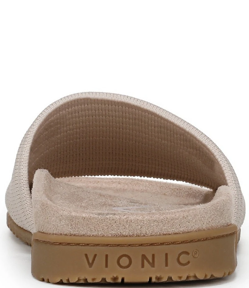 Vionic Evie Compression Knit Slide Sandals
