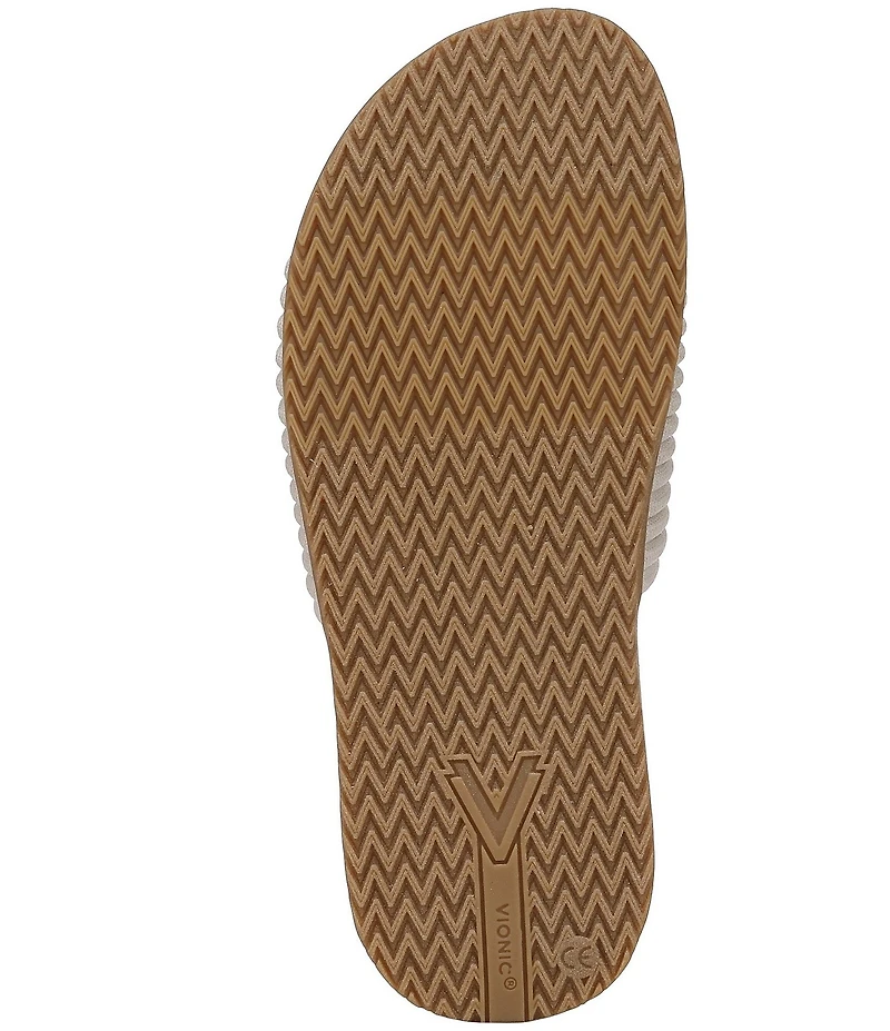 Vionic Evie Compression Knit Slide Sandals