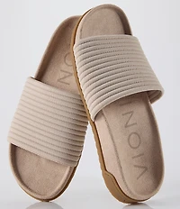 Vionic Evie Compression Knit Slide Sandals