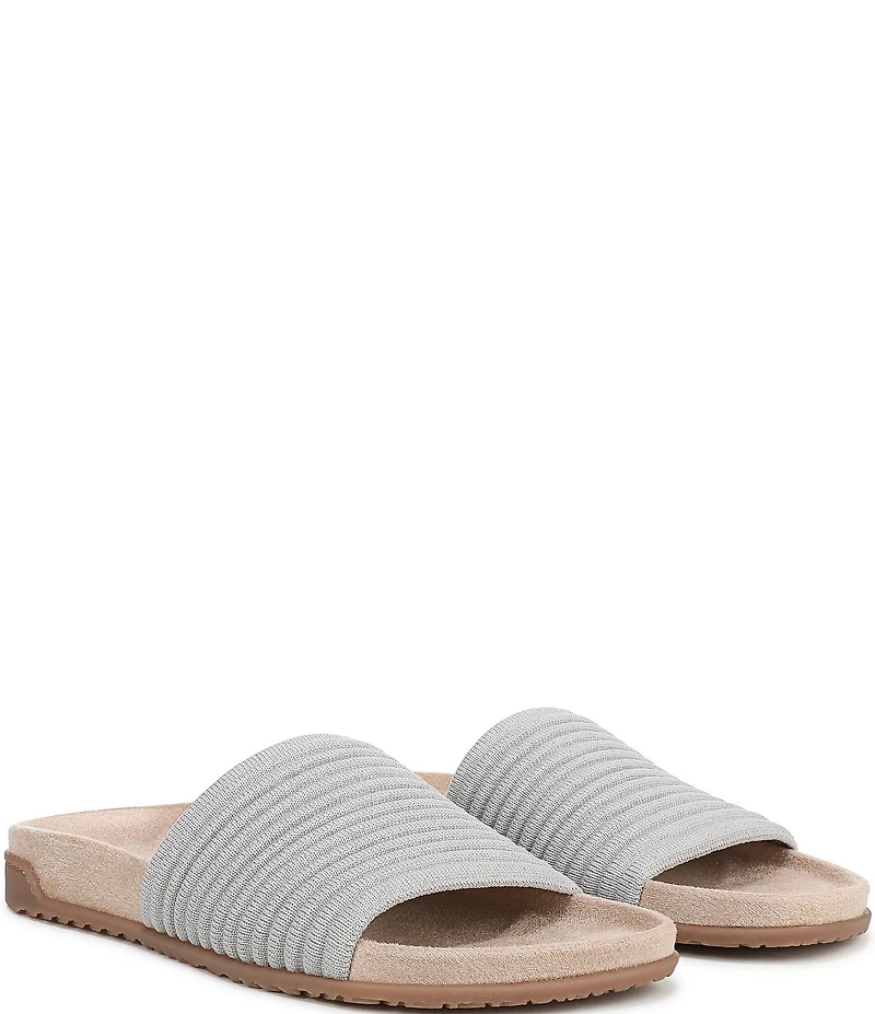 Vionic Evie Compression Knit Slide Sandals