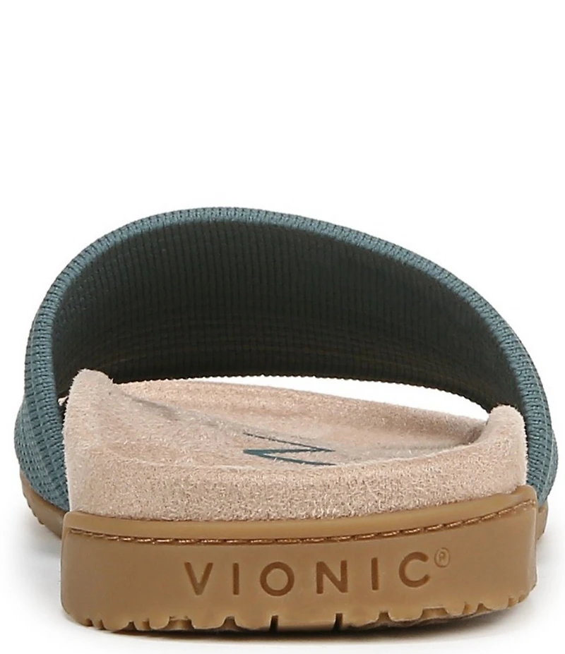 Vionic Evie Compression Knit Slide Sandals