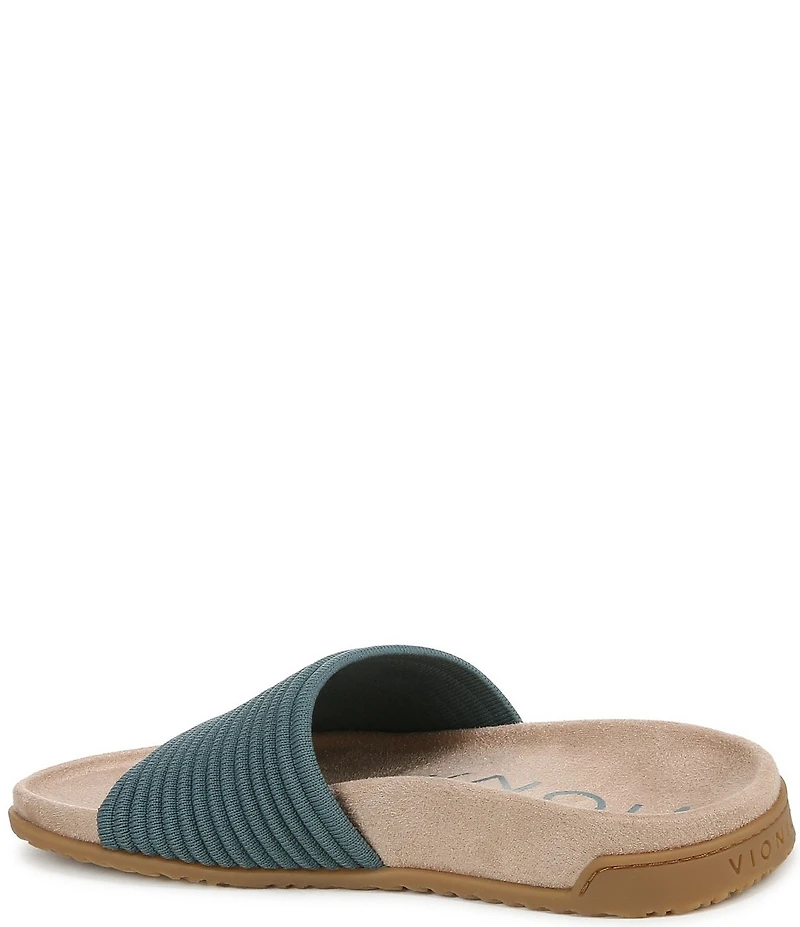 Vionic Evie Compression Knit Slide Sandals