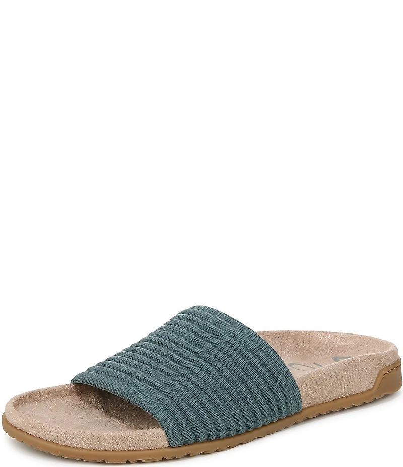 Vionic Evie Compression Knit Slide Sandals