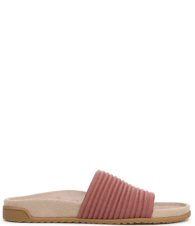 Vionic Evie Compression Knit Slide Sandals