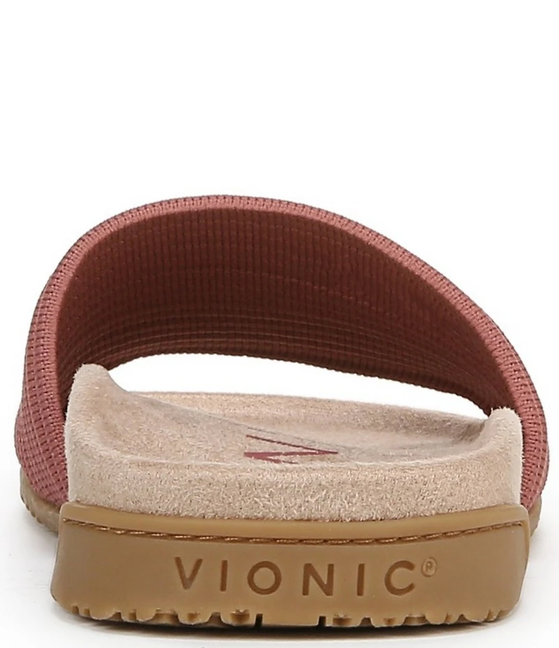 Vionic Evie Compression Knit Slide Sandals