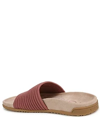 Vionic Evie Compression Knit Slide Sandals