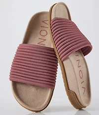 Vionic Evie Compression Knit Slide Sandals