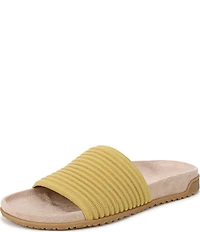 Vionic Evie Compression Knit Slide Sandals