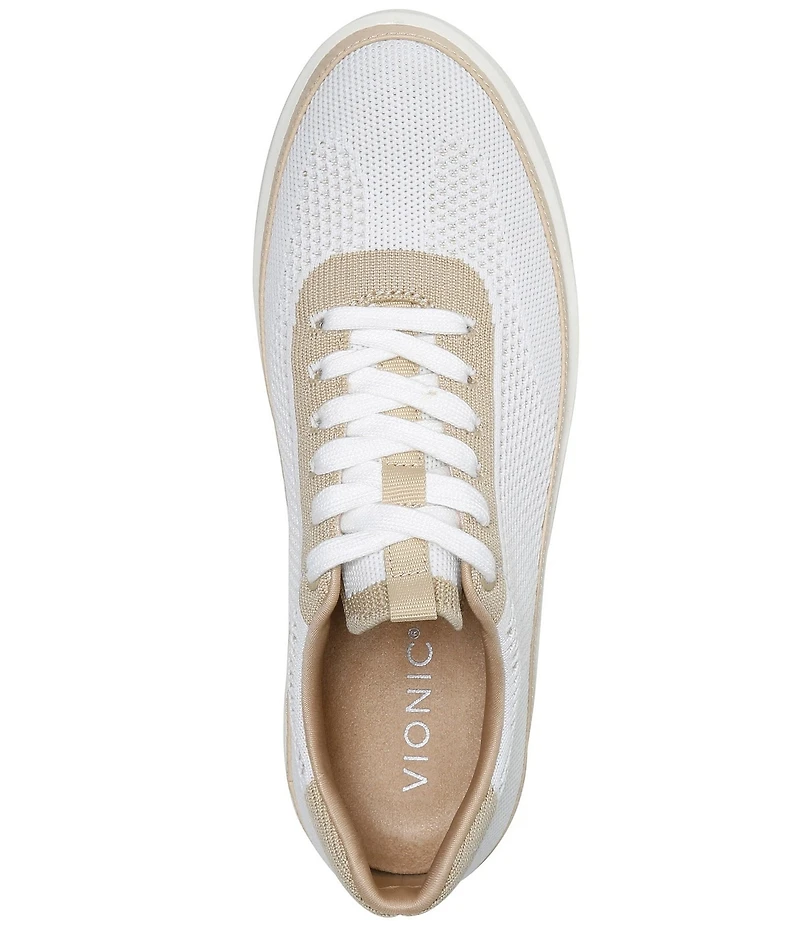 Vionic Galia Knit Lace Up Platform Sneakers