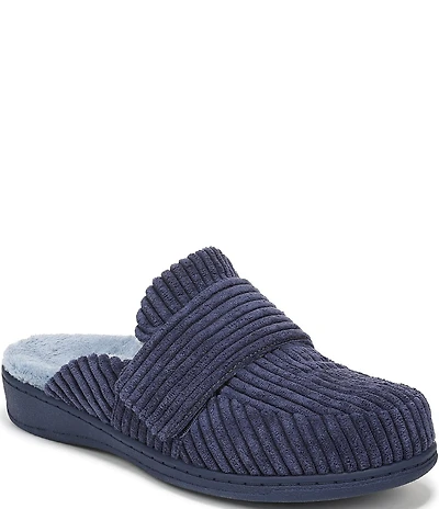 Vionic Gemma Corduroy Velvet Slippers