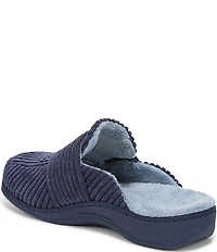 Vionic Gemma Corduroy Velvet Slippers