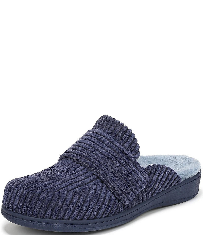 Vionic Gemma Corduroy Velvet Slippers