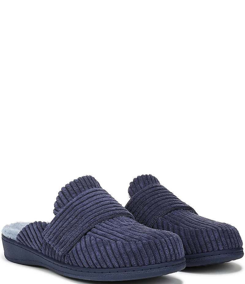 Vionic Gemma Corduroy Velvet Slippers