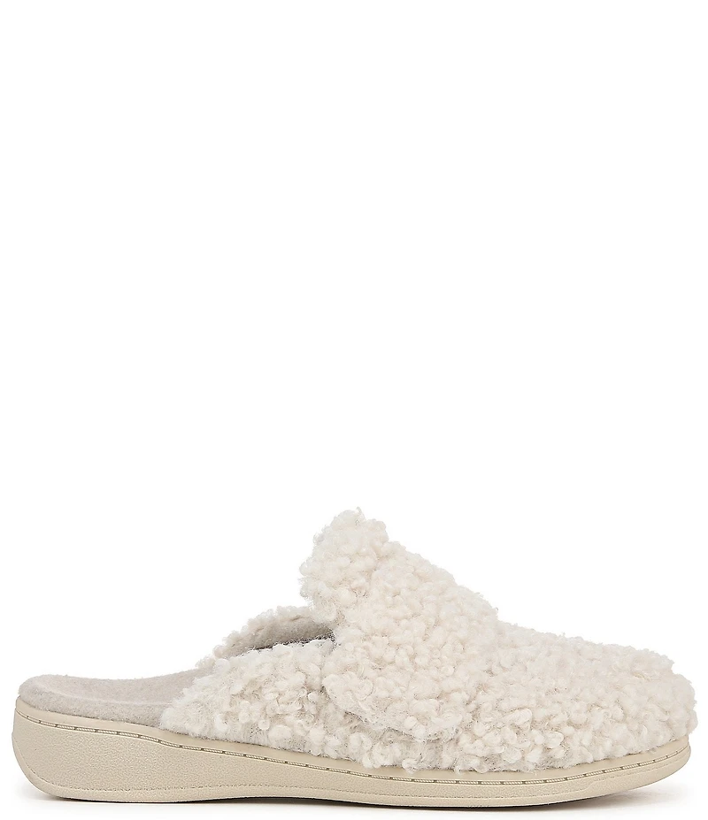 Vionic Gemma Faux Shearling Mule Slippers