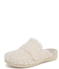 Vionic Gemma Faux Shearling Mule Slippers